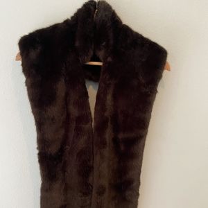 Marciano Faux Fur Scarf/Wrap